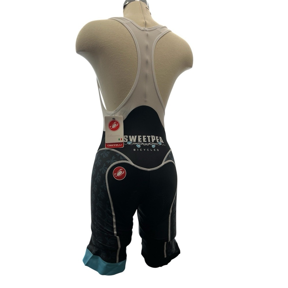 NWT Castelli Team Kit Aero Race Bibshort KISS Pad Women's Size‎ Large